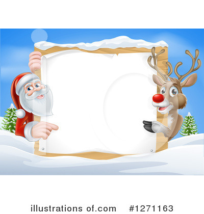 Royalty-Free (RF) Christmas Clipart Illustration by AtStockIllustration - Stock Sample #1271163