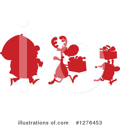 Royalty-Free (RF) Christmas Clipart Illustration by Hit Toon - Stock Sample #1276453