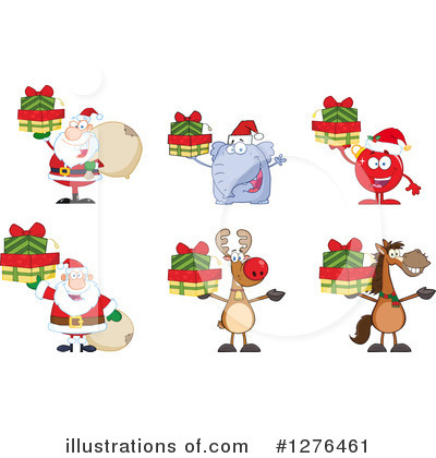 Christmas Bauble Clipart #1276461 by Hit Toon