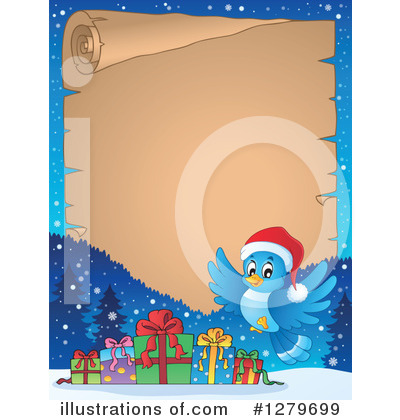 Royalty-Free (RF) Christmas Clipart Illustration by visekart - Stock Sample #1279699