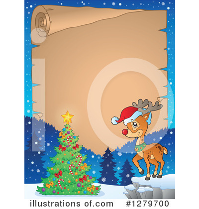 Royalty-Free (RF) Christmas Clipart Illustration by visekart - Stock Sample #1279700