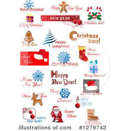 Royalty-Free (RF) Christmas Clipart Illustration by Vector Tradition SM - Stock Sample #1279742