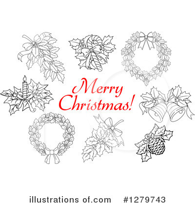 Royalty-Free (RF) Christmas Clipart Illustration by Vector Tradition SM - Stock Sample #1279743