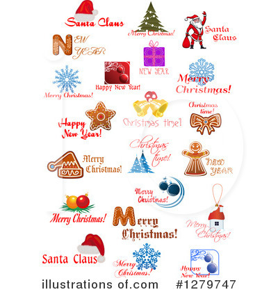 Royalty-Free (RF) Christmas Clipart Illustration by Vector Tradition SM - Stock Sample #1279747