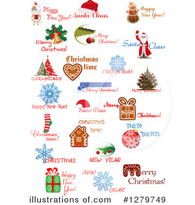 Royalty-Free (RF) Christmas Clipart Illustration by Vector Tradition SM - Stock Sample #1279749