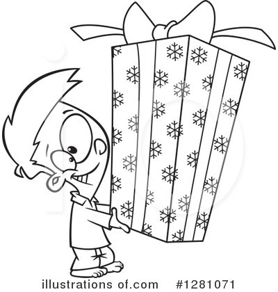 Royalty-Free (RF) Christmas Clipart Illustration by toonaday - Stock Sample #1281071