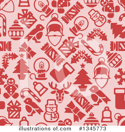 Christmas Pattern Clipart #1345773 by AtStockIllustration