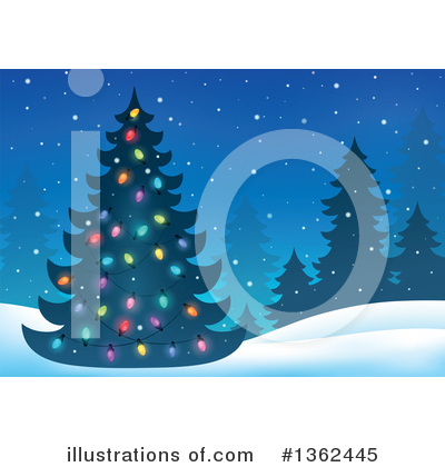 Royalty-Free (RF) Christmas Clipart Illustration by visekart - Stock Sample #1362445