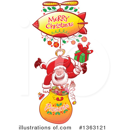 Royalty-Free (RF) Christmas Clipart Illustration by Zooco - Stock Sample #1363121
