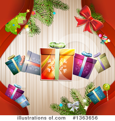 Royalty-Free (RF) Christmas Clipart Illustration by merlinul - Stock Sample #1363656
