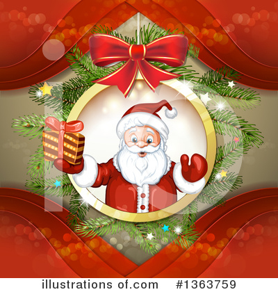 Royalty-Free (RF) Christmas Clipart Illustration by merlinul - Stock Sample #1363759