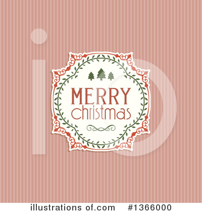 Christmas Greeting Clipart #1366000 by KJ Pargeter