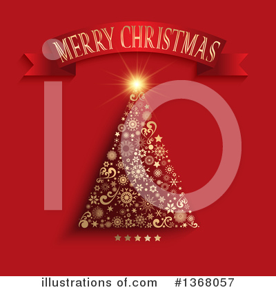 Merry Christmas Clipart #1368057 by KJ Pargeter