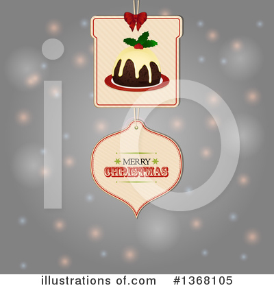 Christmas Pudding Clipart #1368105 by elaineitalia