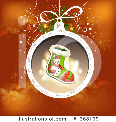 Christmas Stocking Clipart #1368109 by merlinul