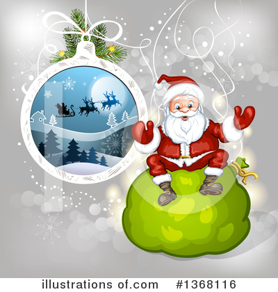 Royalty-Free (RF) Christmas Clipart Illustration by merlinul - Stock Sample #1368116