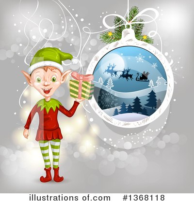 Royalty-Free (RF) Christmas Clipart Illustration by merlinul - Stock Sample #1368118