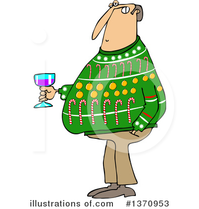 Christmas Sweater Clipart #1370953 by djart