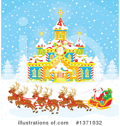 Royalty-Free (RF) Christmas Clipart Illustration by Alex Bannykh - Stock Sample #1371032