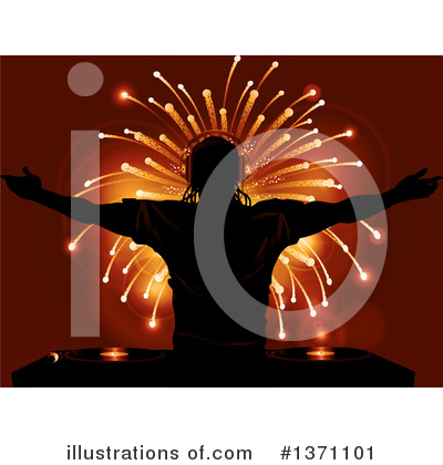 Fireworks Clipart #1371101 by elaineitalia