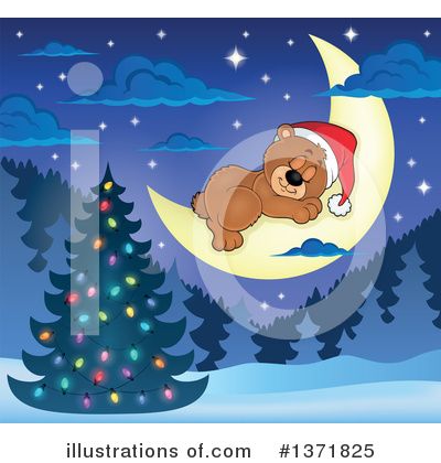 Royalty-Free (RF) Christmas Clipart Illustration by visekart - Stock Sample #1371825