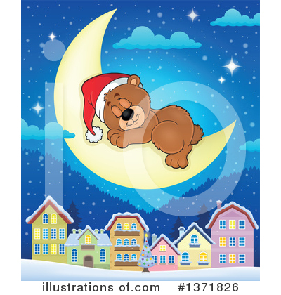 Royalty-Free (RF) Christmas Clipart Illustration by visekart - Stock Sample #1371826