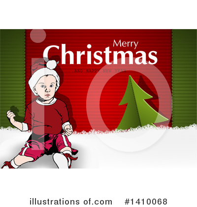 Royalty-Free (RF) Christmas Clipart Illustration by dero - Stock Sample #1410068