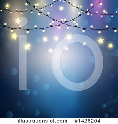 Christmas Lights Clipart #1428204 by KJ Pargeter