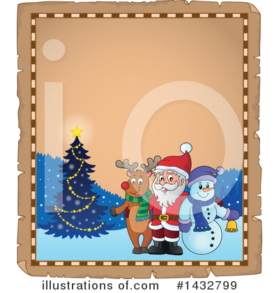Royalty-Free (RF) Christmas Clipart Illustration by visekart - Stock Sample #1432799