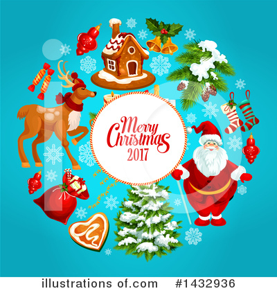 Royalty-Free (RF) Christmas Clipart Illustration by Vector Tradition SM - Stock Sample #1432936