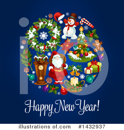 Royalty-Free (RF) Christmas Clipart Illustration by Vector Tradition SM - Stock Sample #1432937