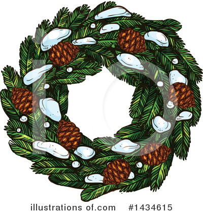 Royalty-Free (RF) Christmas Clipart Illustration by Vector Tradition SM - Stock Sample #1434615