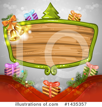 Royalty-Free (RF) Christmas Clipart Illustration by merlinul - Stock Sample #1435357