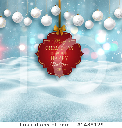 Royalty-Free (RF) Christmas Clipart Illustration by KJ Pargeter - Stock Sample #1436129