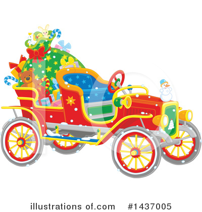 Royalty-Free (RF) Christmas Clipart Illustration by Alex Bannykh - Stock Sample #1437005