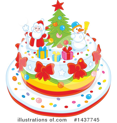 Royalty-Free (RF) Christmas Clipart Illustration by Alex Bannykh - Stock Sample #1437745