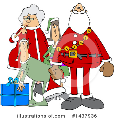 Mrs Claus Clipart #1437936 by djart