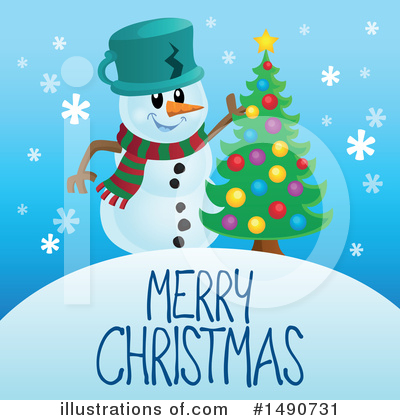 Royalty-Free (RF) Christmas Clipart Illustration by visekart - Stock Sample #1490731