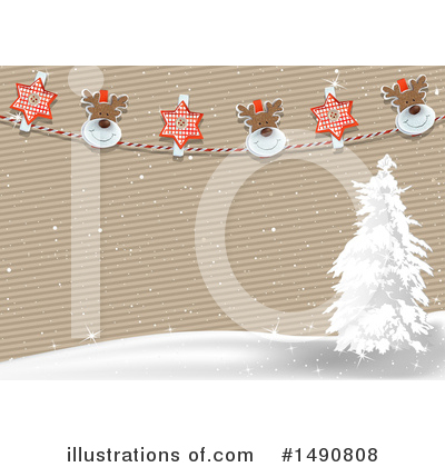 Royalty-Free (RF) Christmas Clipart Illustration by dero - Stock Sample #1490808