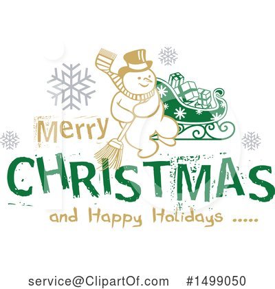 Royalty-Free (RF) Christmas Clipart Illustration by dero - Stock Sample #1499050