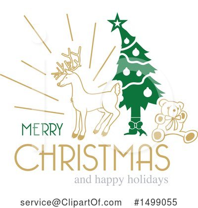 Royalty-Free (RF) Christmas Clipart Illustration by dero - Stock Sample #1499055