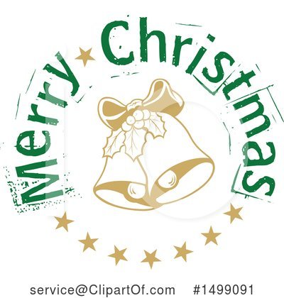 Merry Christmas Clipart #1499091 by dero