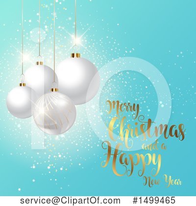 Merry Christmas Clipart #1499465 by KJ Pargeter