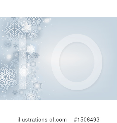 Snowflake Background Clipart #1506493 by dero