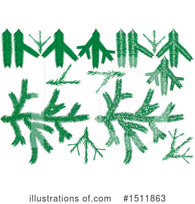 Conifer Clipart #1511863 by dero