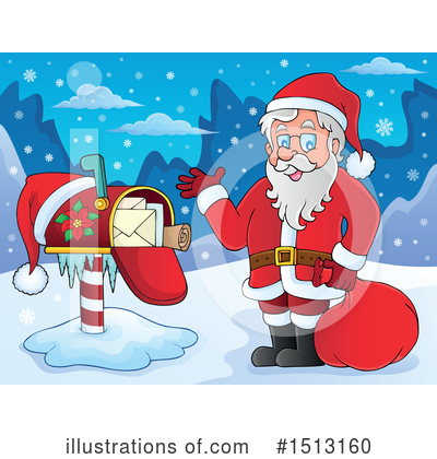 Royalty-Free (RF) Christmas Clipart Illustration by visekart - Stock Sample #1513160