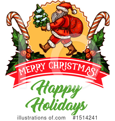 Royalty-Free (RF) Christmas Clipart Illustration by Vector Tradition SM - Stock Sample #1514241