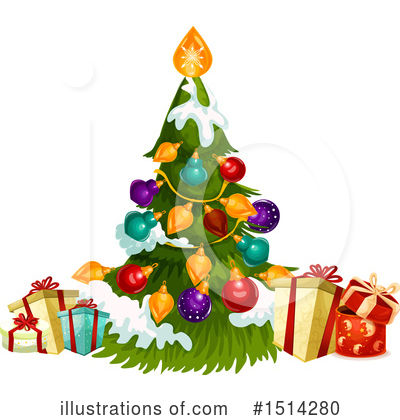 Royalty-Free (RF) Christmas Clipart Illustration by Vector Tradition SM - Stock Sample #1514280
