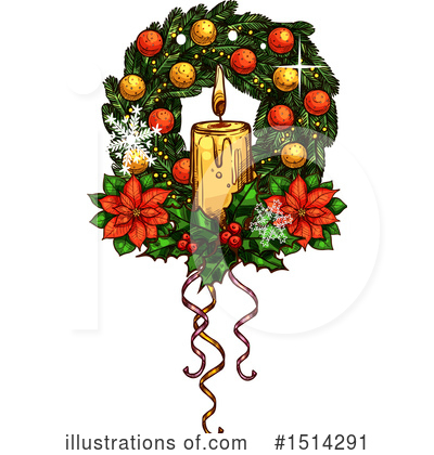 Royalty-Free (RF) Christmas Clipart Illustration by Vector Tradition SM - Stock Sample #1514291
