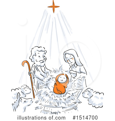 Royalty-Free (RF) Christmas Clipart Illustration by BNP Design Studio - Stock Sample #1514700